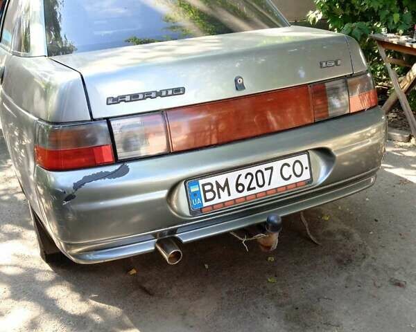 Сірий ВАЗ 2110, об'ємом двигуна 1.6 л та пробігом 198 тис. км за 2000 $, фото 1 на Automoto.ua
