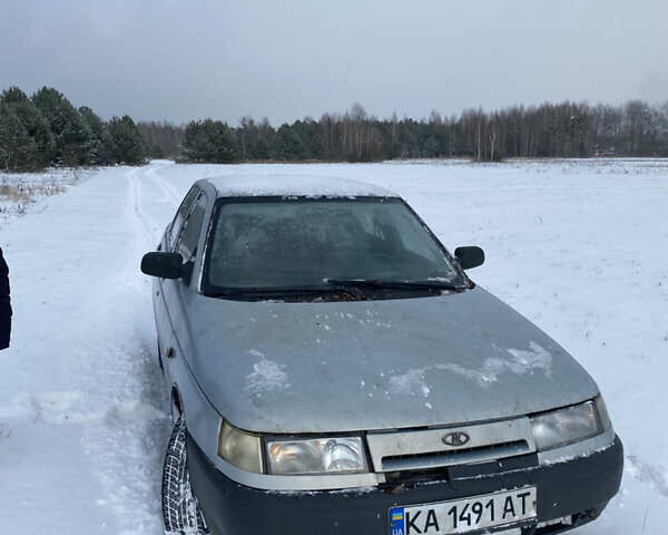 Серый ВАЗ 2110, объемом двигателя 1.6 л и пробегом 246 тыс. км за 1100 $, фото 1 на Automoto.ua
