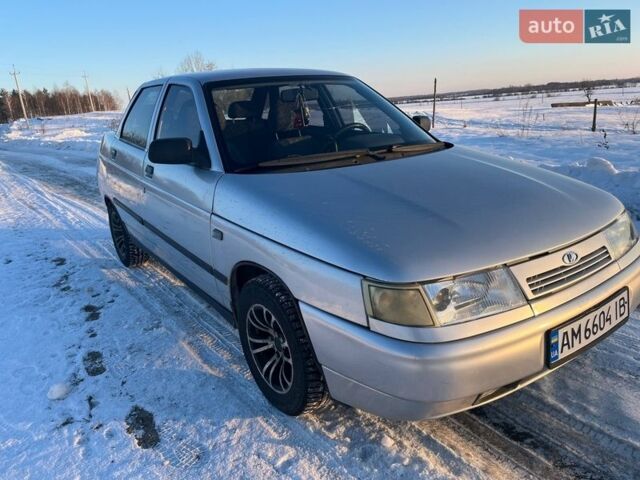 Сірий ВАЗ 2110, об'ємом двигуна 1.6 л та пробігом 120 тис. км за 2000 $, фото 1 на Automoto.ua