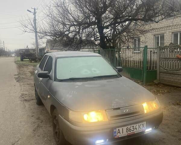 Сірий ВАЗ 2110, об'ємом двигуна 1.6 л та пробігом 330 тис. км за 1550 $, фото 1 на Automoto.ua