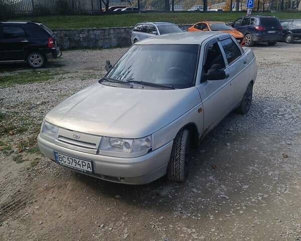 Серый ВАЗ 2110, объемом двигателя 1.6 л и пробегом 317 тыс. км за 1000 $, фото 1 на Automoto.ua