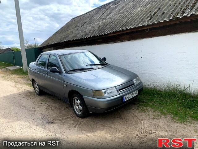 Серый ВАЗ 2110, объемом двигателя 1.6 л и пробегом 200 тыс. км за 2000 $, фото 1 на Automoto.ua