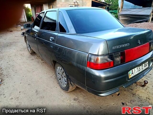 Серый ВАЗ 2110, объемом двигателя 1.6 л и пробегом 60 тыс. км за 1050 $, фото 1 на Automoto.ua