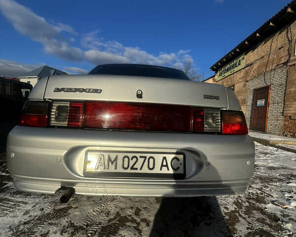 Сірий ВАЗ 2110, об'ємом двигуна 1.6 л та пробігом 109 тис. км за 2200 $, фото 1 на Automoto.ua