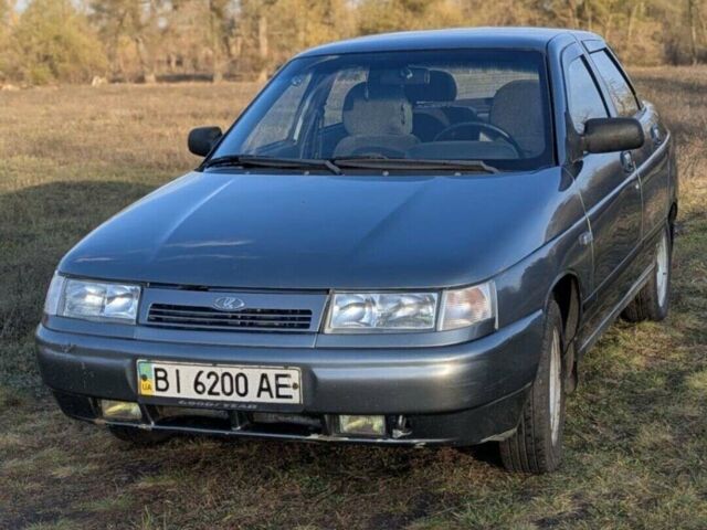 Сірий ВАЗ 2110, об'ємом двигуна 1.6 л та пробігом 284 тис. км за 1550 $, фото 1 на Automoto.ua