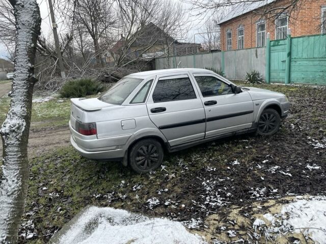 Серый ВАЗ 2110, объемом двигателя 1.6 л и пробегом 200 тыс. км за 1600 $, фото 1 на Automoto.ua