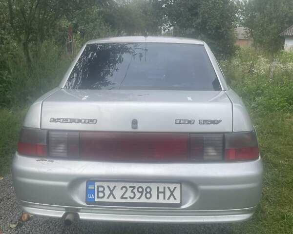 Сірий ВАЗ 2110, об'ємом двигуна 1.6 л та пробігом 199 тис. км за 1650 $, фото 1 на Automoto.ua