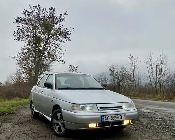Серый ВАЗ 2110, объемом двигателя 1.6 л и пробегом 200 тыс. км за 1500 $, фото 1 на Automoto.ua