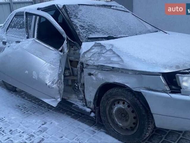 Сірий ВАЗ 2110, об'ємом двигуна 1.6 л та пробігом 184 тис. км за 600 $, фото 1 на Automoto.ua