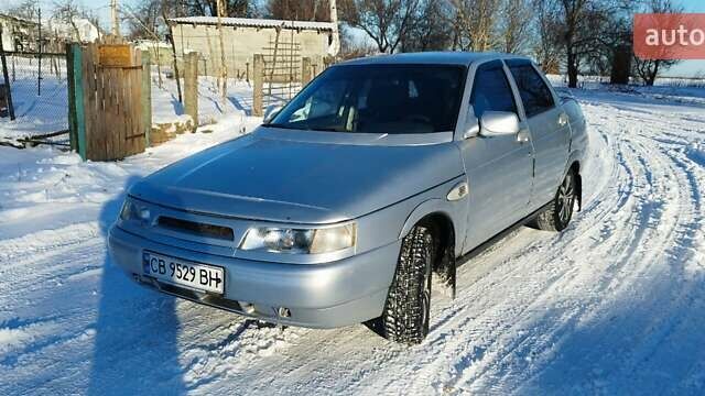 Серый ВАЗ 2110, объемом двигателя 1.6 л и пробегом 287 тыс. км за 1950 $, фото 1 на Automoto.ua