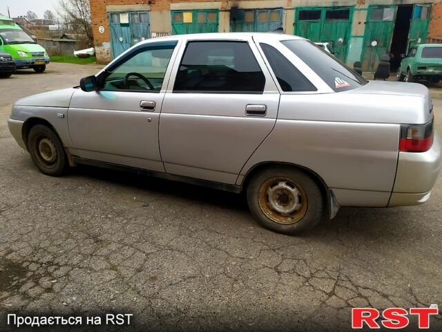 Серый ВАЗ 2110, объемом двигателя 16 л и пробегом 260 тыс. км за 1900 $, фото 1 на Automoto.ua