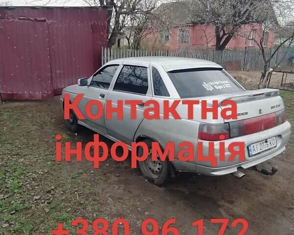 Серый ВАЗ 2110, объемом двигателя 1.6 л и пробегом 200 тыс. км за 1550 $, фото 1 на Automoto.ua