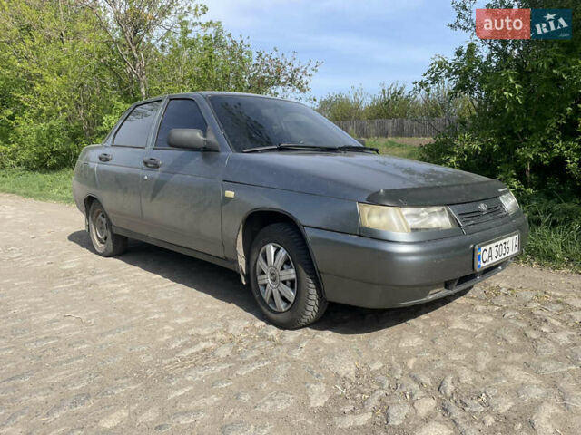 Сірий ВАЗ 2110, об'ємом двигуна 1.6 л та пробігом 203 тис. км за 1100 $, фото 1 на Automoto.ua