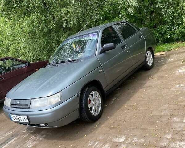 Серый ВАЗ 2110, объемом двигателя 1.6 л и пробегом 270 тыс. км за 1600 $, фото 1 на Automoto.ua