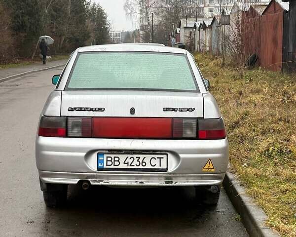 Серый ВАЗ 2110, объемом двигателя 1.6 л и пробегом 293 тыс. км за 1200 $, фото 1 на Automoto.ua