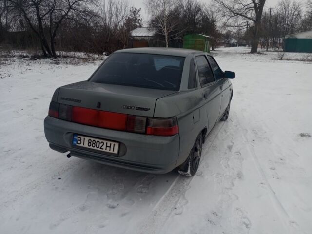 Серый ВАЗ 2110, объемом двигателя 1.6 л и пробегом 230 тыс. км за 2000 $, фото 1 на Automoto.ua