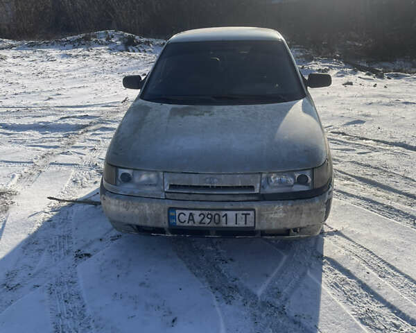 Серый ВАЗ 2110, объемом двигателя 1.6 л и пробегом 247 тыс. км за 1300 $, фото 1 на Automoto.ua