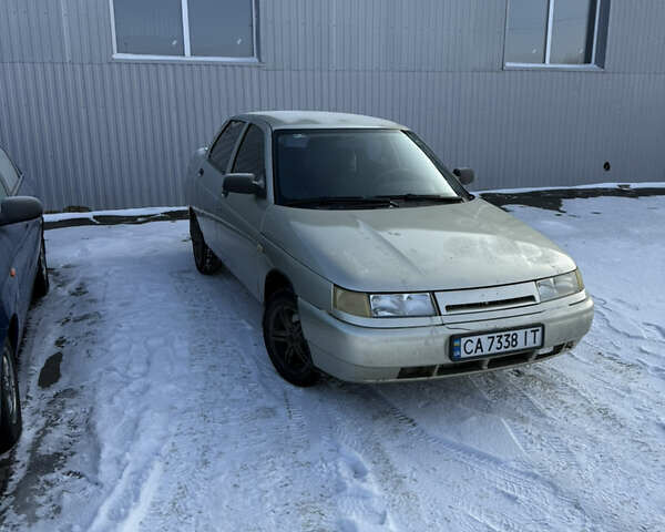 Сірий ВАЗ 2110, об'ємом двигуна 1.6 л та пробігом 220 тис. км за 1250 $, фото 1 на Automoto.ua