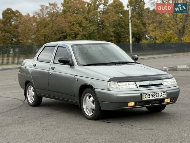 Серый ВАЗ 2110, объемом двигателя 1.6 л и пробегом 162 тыс. км за 1900 $, фото 1 на Automoto.ua
