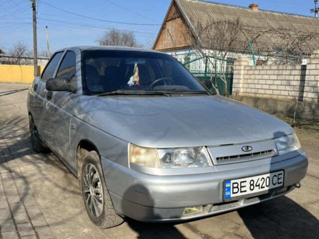 Серый ВАЗ 2110, объемом двигателя 1.6 л и пробегом 132 тыс. км за 2700 $, фото 1 на Automoto.ua