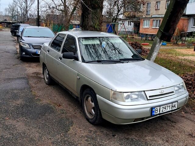 Серый ВАЗ 2110, объемом двигателя 1.6 л и пробегом 230 тыс. км за 1600 $, фото 1 на Automoto.ua