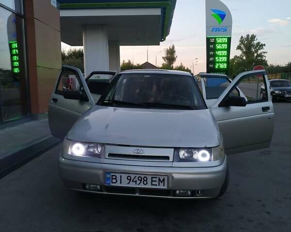 Серый ВАЗ 2110, объемом двигателя 1.6 л и пробегом 145 тыс. км за 2300 $, фото 1 на Automoto.ua
