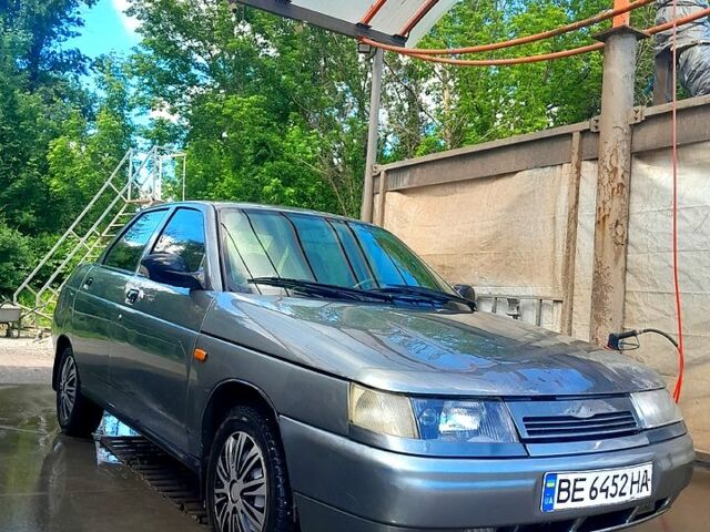 Серый ВАЗ 2110, объемом двигателя 1.6 л и пробегом 196 тыс. км за 1400 $, фото 1 на Automoto.ua