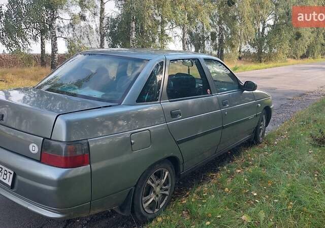 Сірий ВАЗ 2110, об'ємом двигуна 1.6 л та пробігом 224 тис. км за 1150 $, фото 1 на Automoto.ua