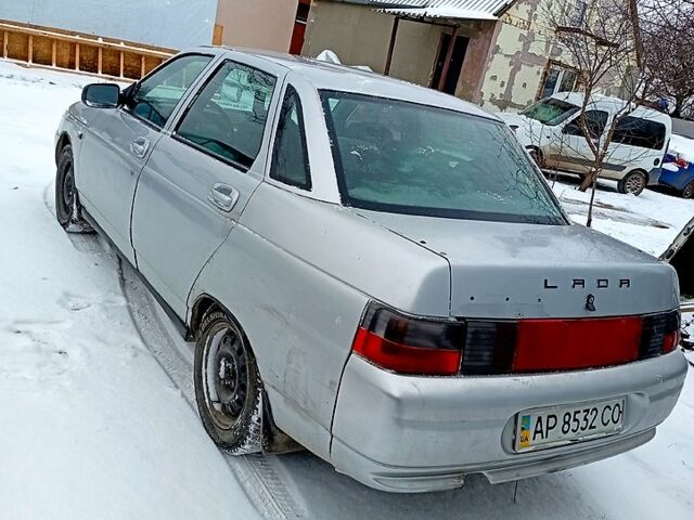 Серый ВАЗ 2110, объемом двигателя 1.6 л и пробегом 200 тыс. км за 1200 $, фото 1 на Automoto.ua