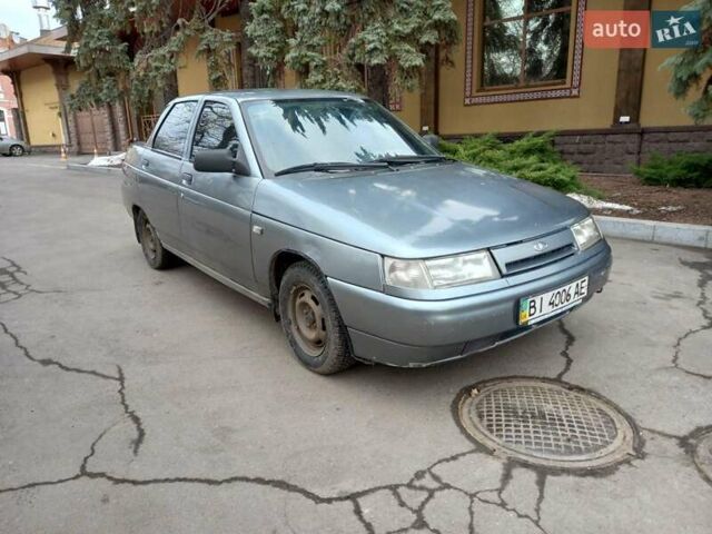 Серый ВАЗ 2110, объемом двигателя 1.6 л и пробегом 166 тыс. км за 1600 $, фото 1 на Automoto.ua