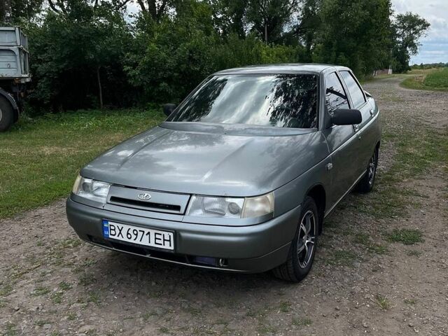Серый ВАЗ 2110, объемом двигателя 1.6 л и пробегом 230 тыс. км за 1650 $, фото 1 на Automoto.ua