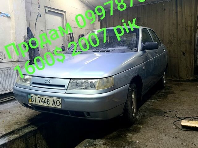 Сірий ВАЗ 2110, об'ємом двигуна 1.6 л та пробігом 200 тис. км за 1600 $, фото 1 на Automoto.ua