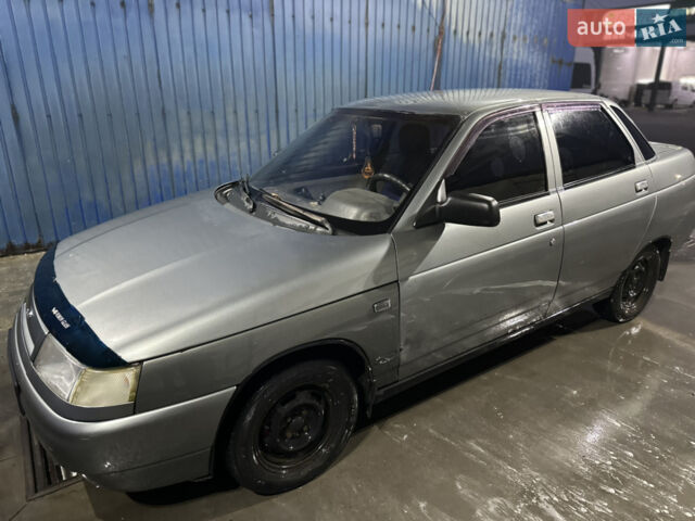 Серый ВАЗ 2110, объемом двигателя 1.6 л и пробегом 172 тыс. км за 1500 $, фото 1 на Automoto.ua