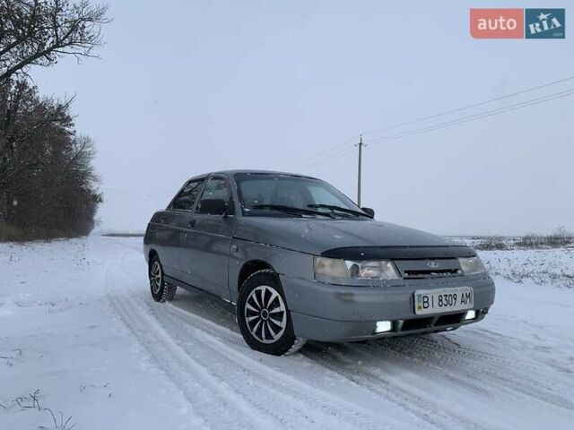 Сірий ВАЗ 2110, об'ємом двигуна 1.6 л та пробігом 187 тис. км за 2300 $, фото 1 на Automoto.ua