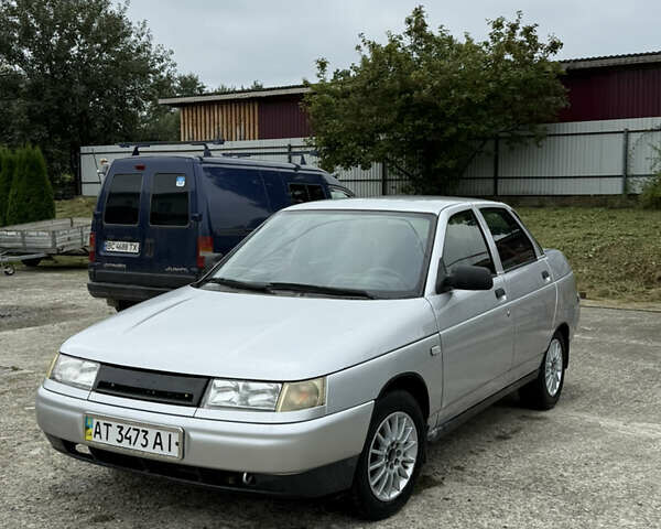 Серый ВАЗ 2110, объемом двигателя 1.6 л и пробегом 199 тыс. км за 1500 $, фото 1 на Automoto.ua