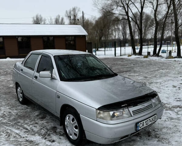 Сірий ВАЗ 2110, об'ємом двигуна 1.6 л та пробігом 245 тис. км за 1750 $, фото 1 на Automoto.ua