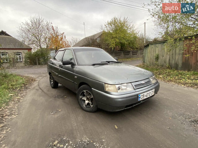 Серый ВАЗ 2110, объемом двигателя 1.6 л и пробегом 180 тыс. км за 1600 $, фото 1 на Automoto.ua