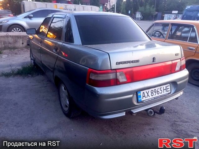 Серый ВАЗ 2110, объемом двигателя 1.6 л и пробегом 180 тыс. км за 810 $, фото 1 на Automoto.ua