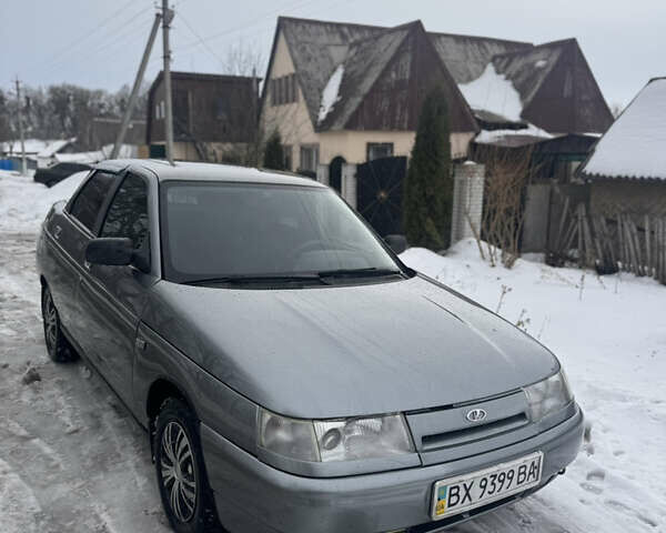 Сірий ВАЗ 2110, об'ємом двигуна 1.6 л та пробігом 205 тис. км за 1850 $, фото 1 на Automoto.ua