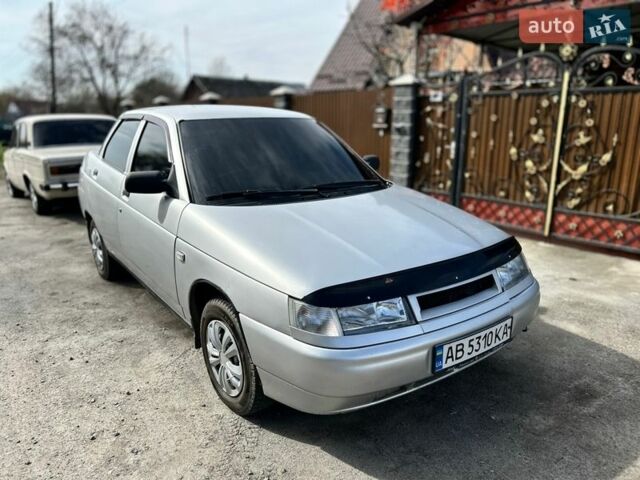 Серый ВАЗ 2110, объемом двигателя 1.6 л и пробегом 230 тыс. км за 1650 $, фото 1 на Automoto.ua