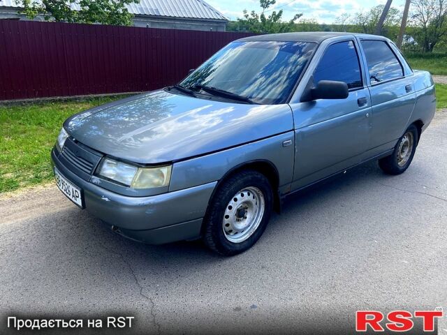 Серый ВАЗ 2110, объемом двигателя 1.6 л и пробегом 210 тыс. км за 1350 $, фото 1 на Automoto.ua