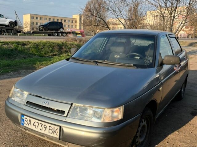 Серый ВАЗ 2110, объемом двигателя 1.6 л и пробегом 210 тыс. км за 1850 $, фото 1 на Automoto.ua