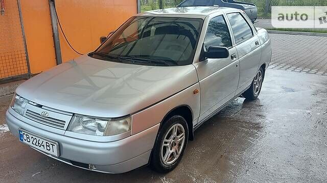 Сірий ВАЗ 2110, об'ємом двигуна 1.6 л та пробігом 218 тис. км за 2500 $, фото 1 на Automoto.ua