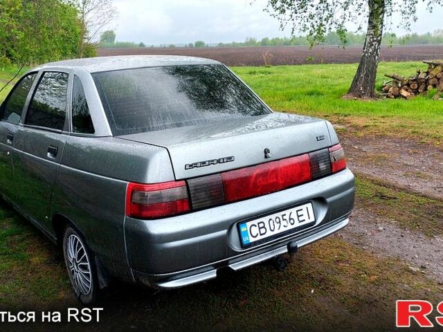 Серый ВАЗ 2110, объемом двигателя 1.6 л и пробегом 220 тыс. км за 1600 $, фото 1 на Automoto.ua