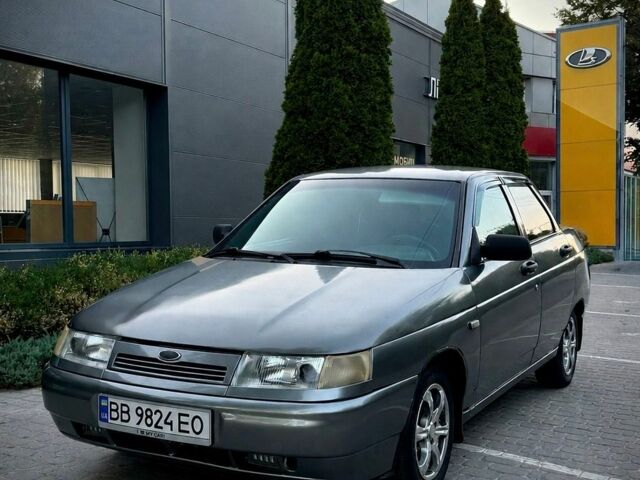 Сірий ВАЗ 2110, об'ємом двигуна 1.6 л та пробігом 200 тис. км за 1650 $, фото 1 на Automoto.ua