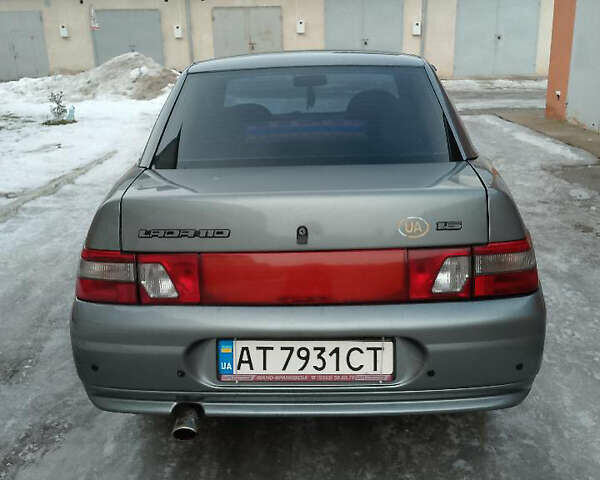 Серый ВАЗ 2110, объемом двигателя 1.6 л и пробегом 168 тыс. км за 1950 $, фото 1 на Automoto.ua