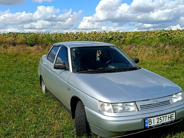 Сірий ВАЗ 2110, об'ємом двигуна 1.6 л та пробігом 190 тис. км за 1800 $, фото 1 на Automoto.ua