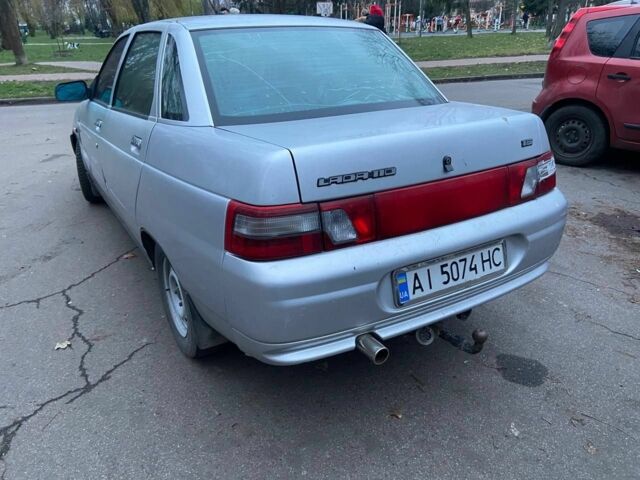 Сірий ВАЗ 2110, об'ємом двигуна 1.6 л та пробігом 227 тис. км за 1232 $, фото 1 на Automoto.ua