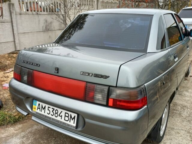 Серый ВАЗ 2110, объемом двигателя 1.6 л и пробегом 105 тыс. км за 2500 $, фото 1 на Automoto.ua