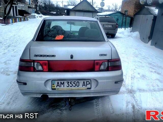 Серый ВАЗ 2110, объемом двигателя 1.6 л и пробегом 1380 тыс. км за 1800 $, фото 1 на Automoto.ua